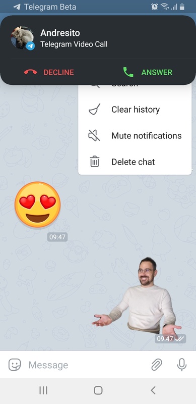 Telegram Beta 10.9.3 APK for Android Screenshot 1