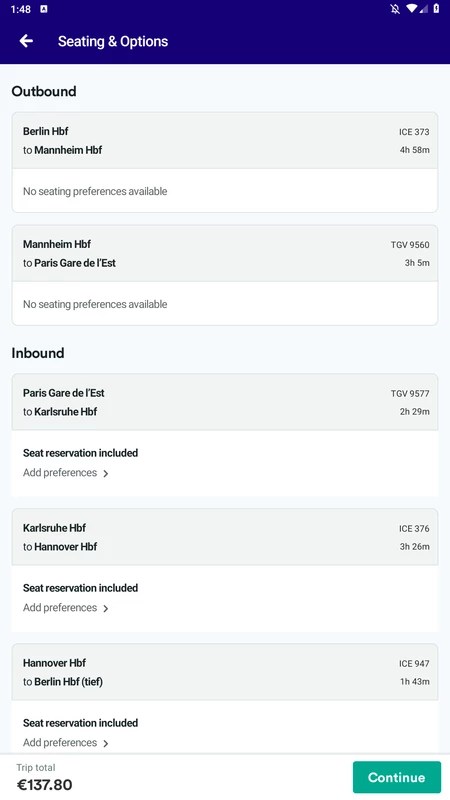 Trainline 294.0.0.122541 APK for Android Screenshot 5