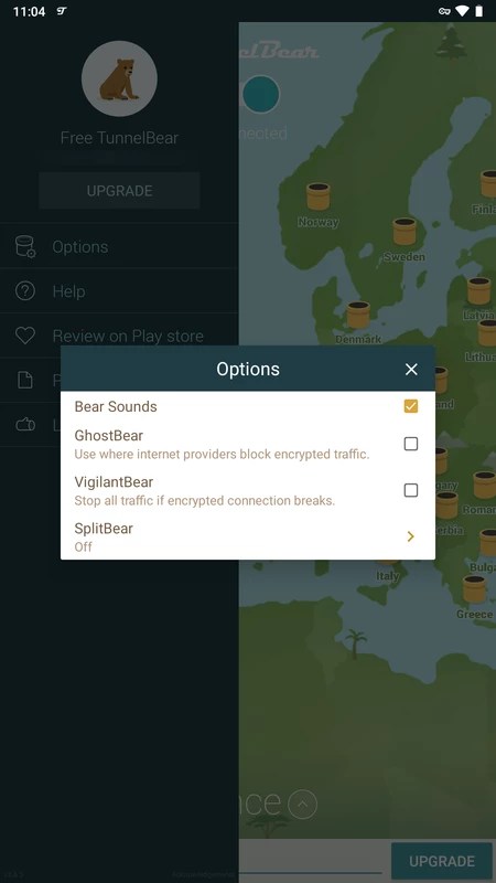 TunnelBear VPN 4.2.1 APK for Android Screenshot 6