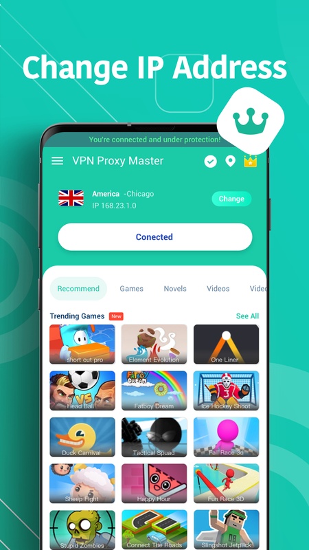 VPN Master-Free·unblock·proxy 7.9.5 APK for Android Screenshot 2