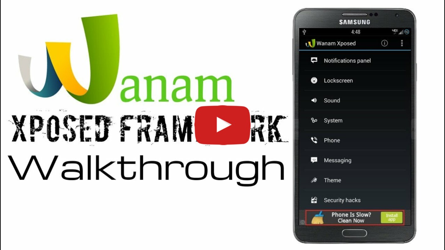 Wanam Xposed 4.0.1 APK feature