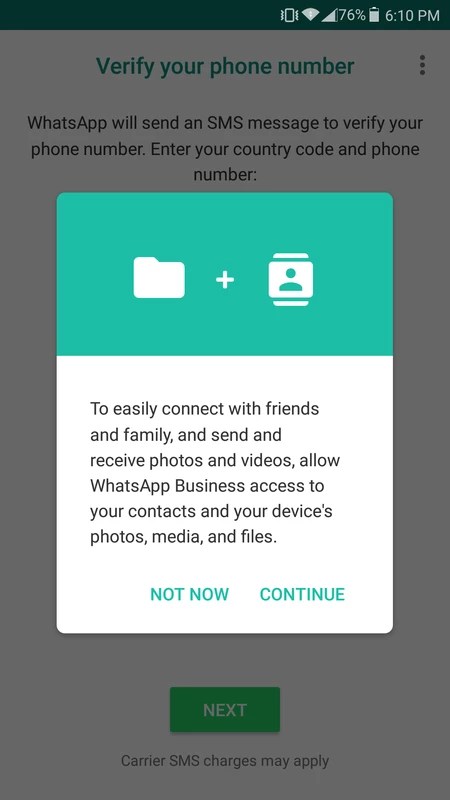 WhatsApp Business 2.24.7.15 APK for Android Screenshot 1