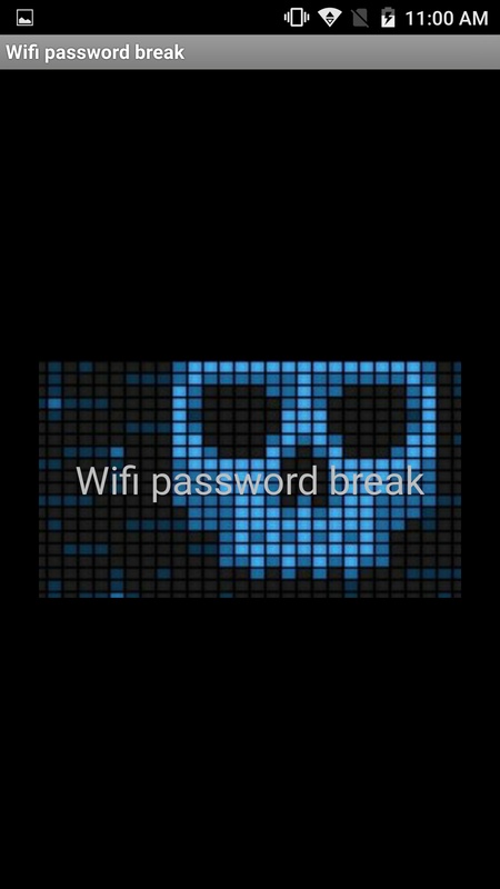 Wifi password breaker 1.0 APK for Android Screenshot 1