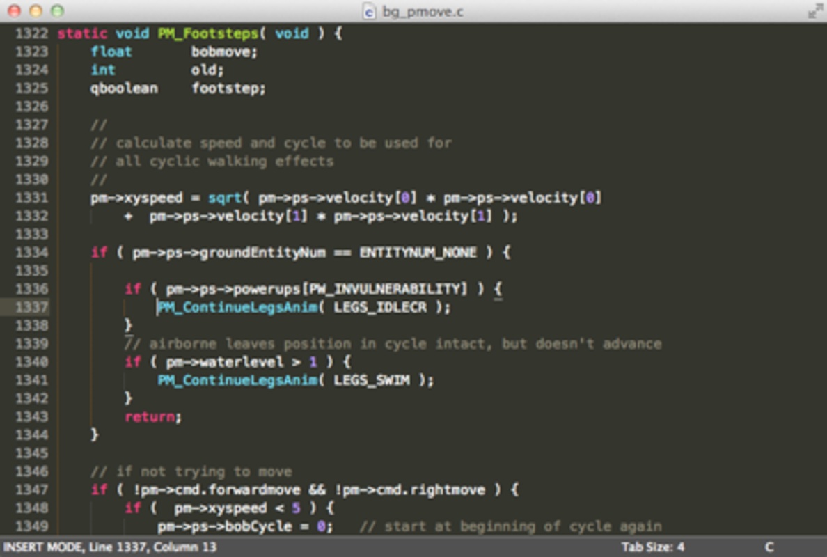 Sublime Text 2 4169 for Mac Screenshot 1