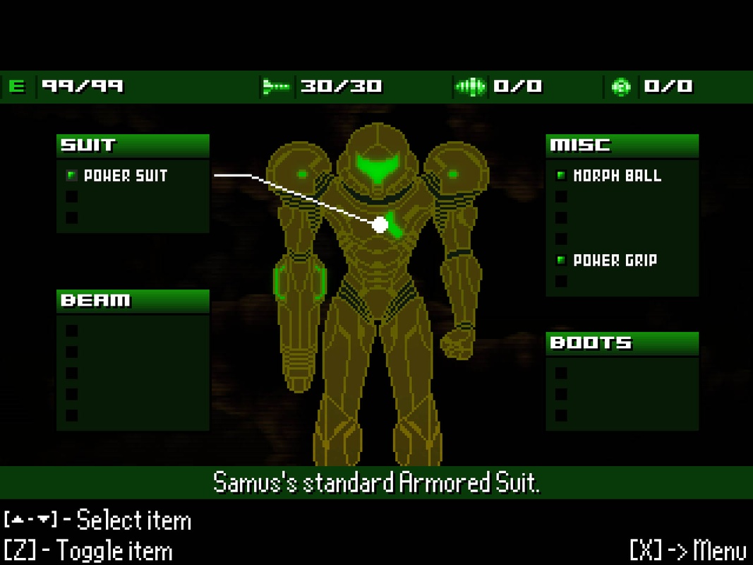 AM2R (Another Metroid 2 Remake) 1.5 for Windows Screenshot 1