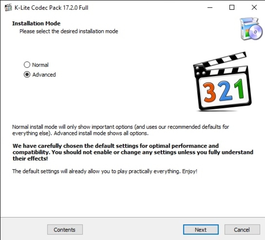 K-Lite Codec Pack (Full) 18.1.5 for Windows Screenshot 1