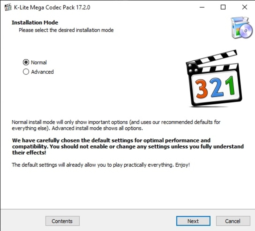 K-Lite Codec Pack (Mega) 18.1.5 for Windows Screenshot 1