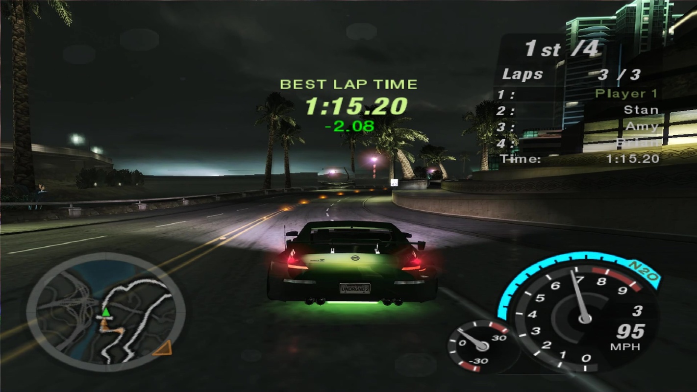 Need for Speed Underground 2 Demo feature