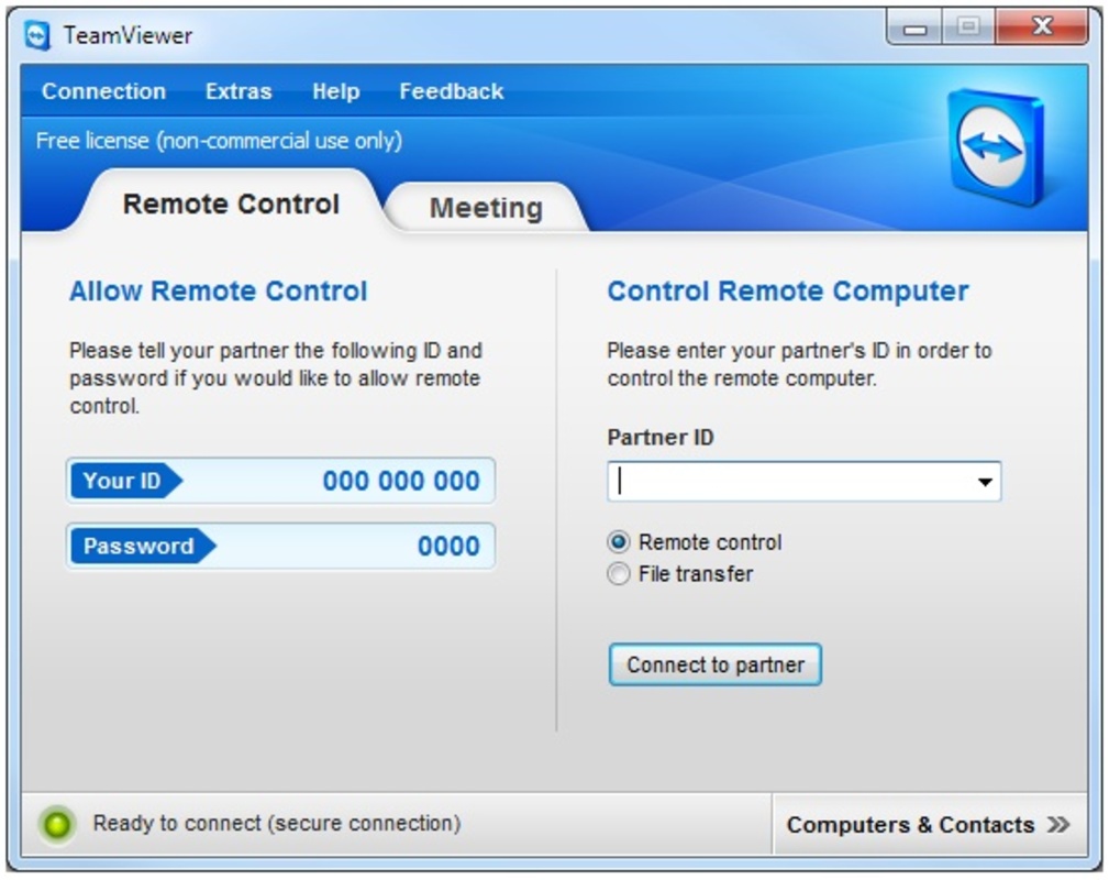 TeamViewer Portable 15.51.5 feature