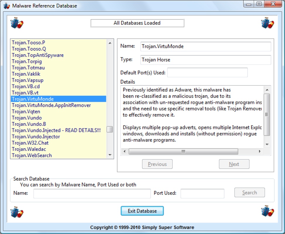 Trojan Remover 6.9.6.2985 for Windows Screenshot 2