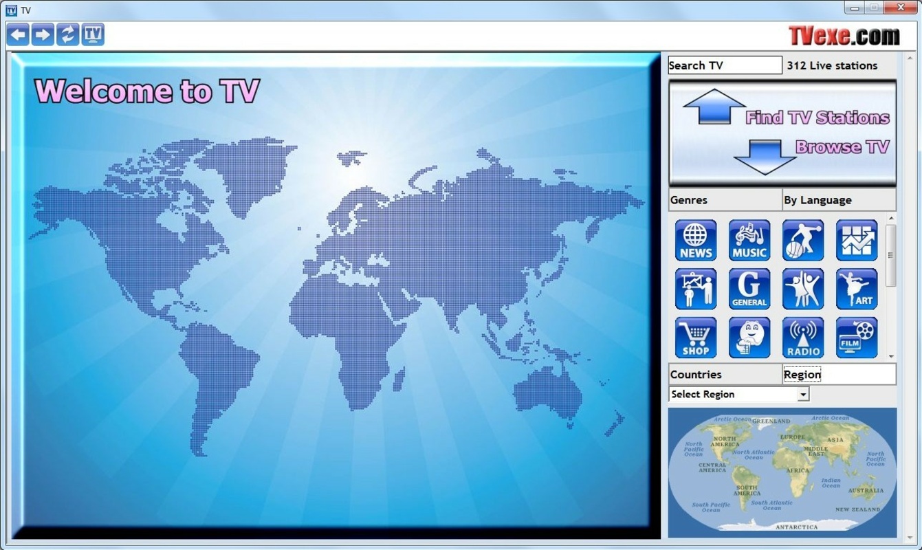 TV 5.0 for Windows Screenshot 1