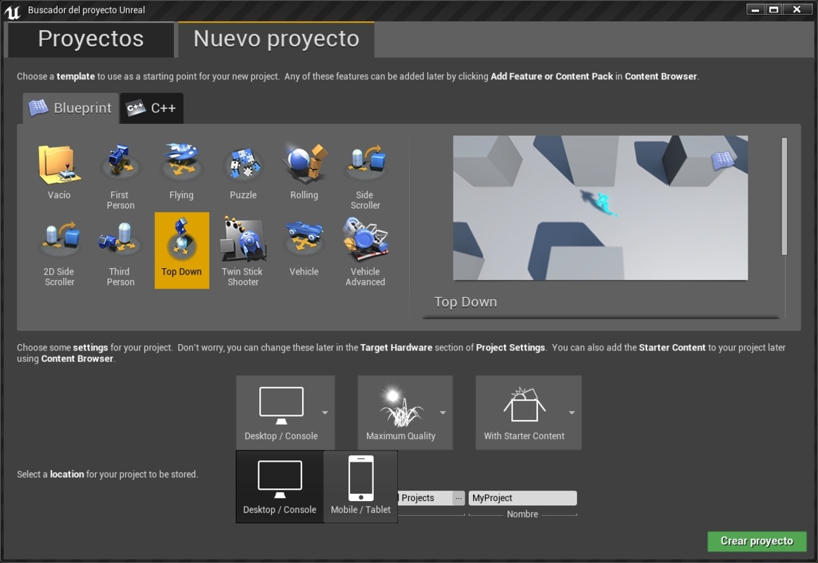 Unreal Engine 5.3 for Windows Screenshot 1