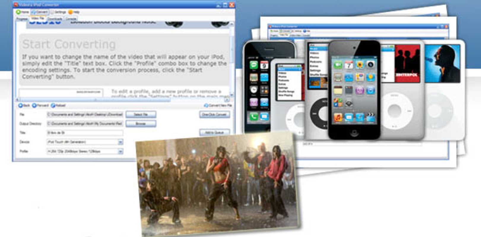 Videora iPod Converter 6.00 feature